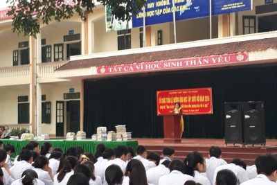 TRƯỜNG THPT NGÔ THÌ NHẬM TỔ CHỨC TUẦN LỄ HƯỞNG ỨNG HỌC TẬP SUỐT ĐỜI NĂM 2019