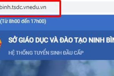 Hướng dẫn học sinh/phụ huynh học sinh nộp hồ sơ dự tuyển vào lớp 10 THPT Ngô Thì Nhậm